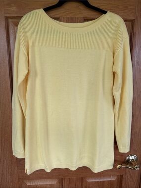 Talbots Yellow Sweatet